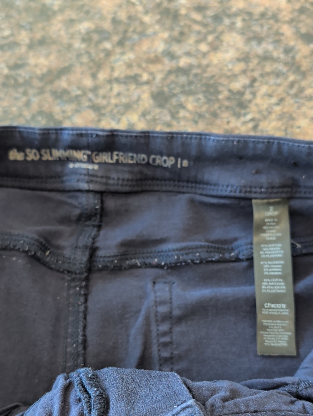 Chico's Relaxed Men’s Jeans in Navy